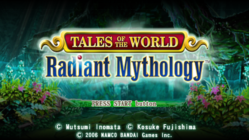 반다이 남코 (Bandai Namco) - 테일즈 오브 더 월드 래디언트 미솔로지 북미판 Tales of the World Radiant Mythology USA (플레이 스테이션 포터블 - PSP)