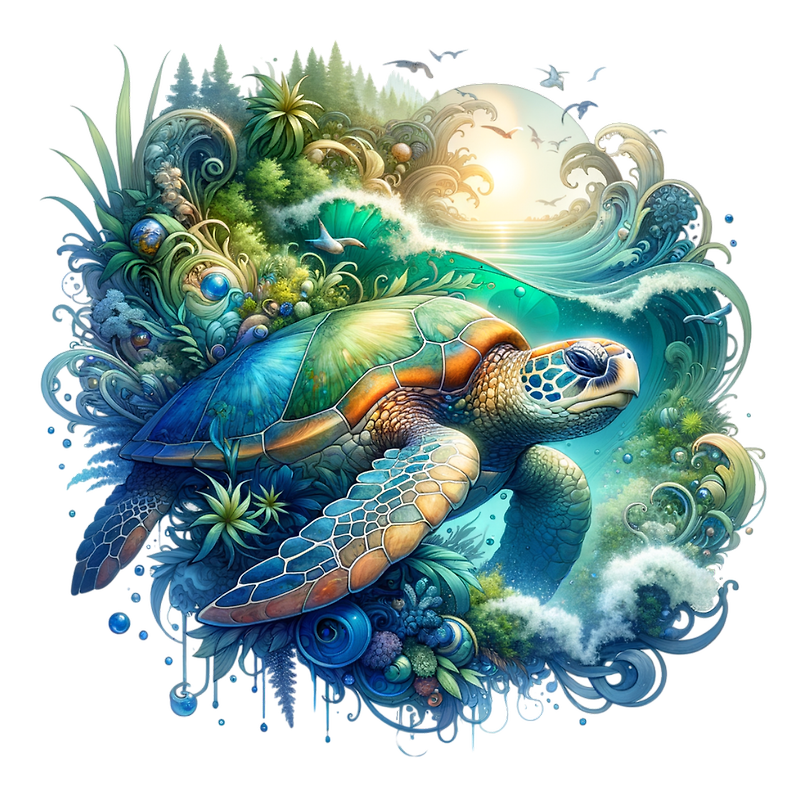 거북이 꿈 태몽: 탄생을 알리는 특별한 신호 꿈의 의미