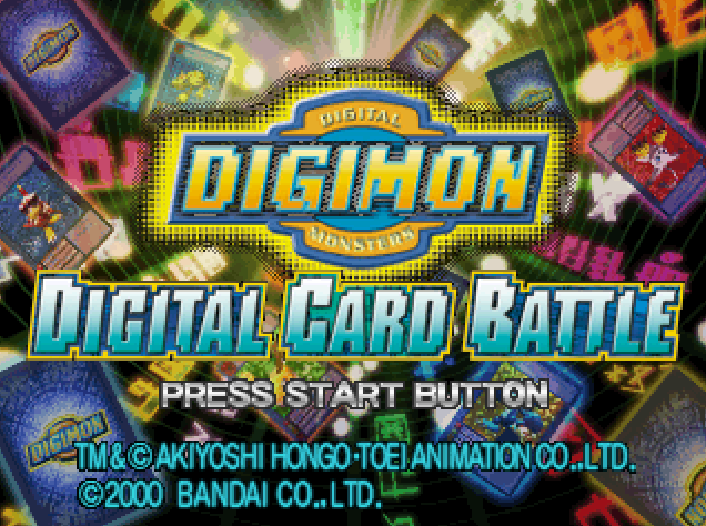 Bandai - 디지몬 디지털 카드 배틀 북미판 Digimon Digital Card Battle USA (플레이 스테이션 - PS - iso 다운로드)