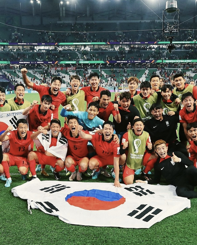 16강진출, 손흥민 주장의 눈물