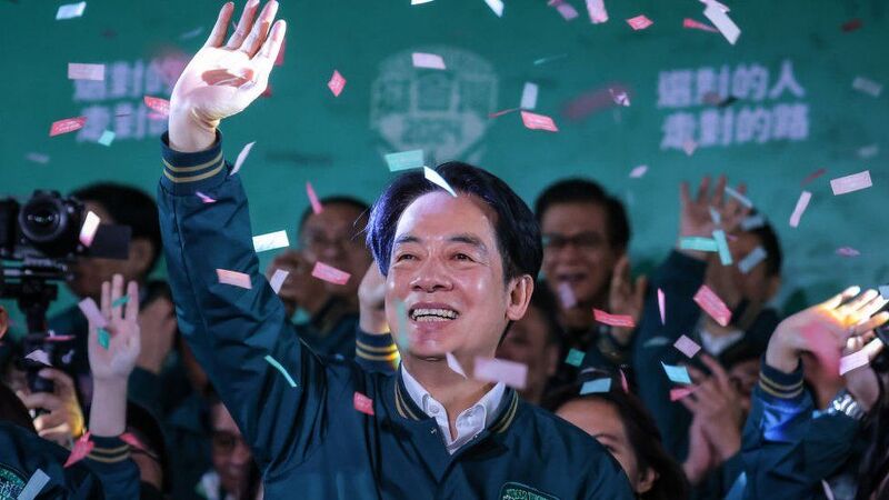대만, 역사적인 선거에서 윌리엄 라이 총통 선출, 중국 분노