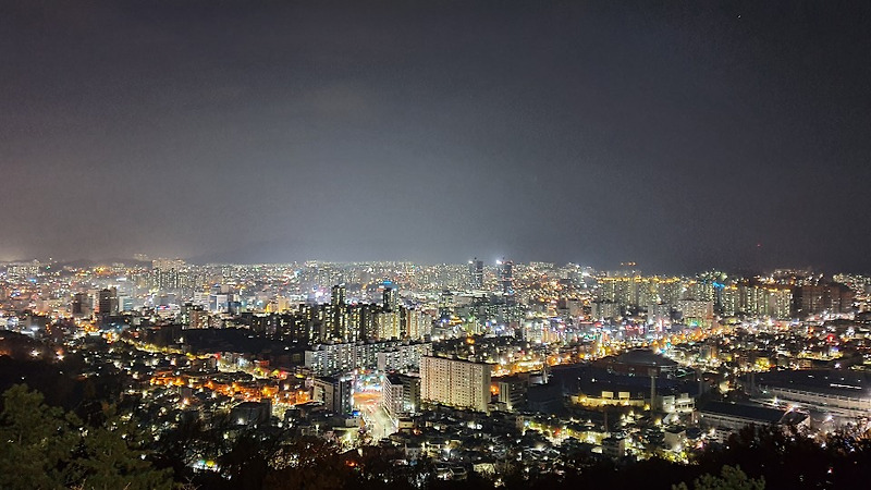 대전 야경 드라이브 명소 - 식장산 전망대
