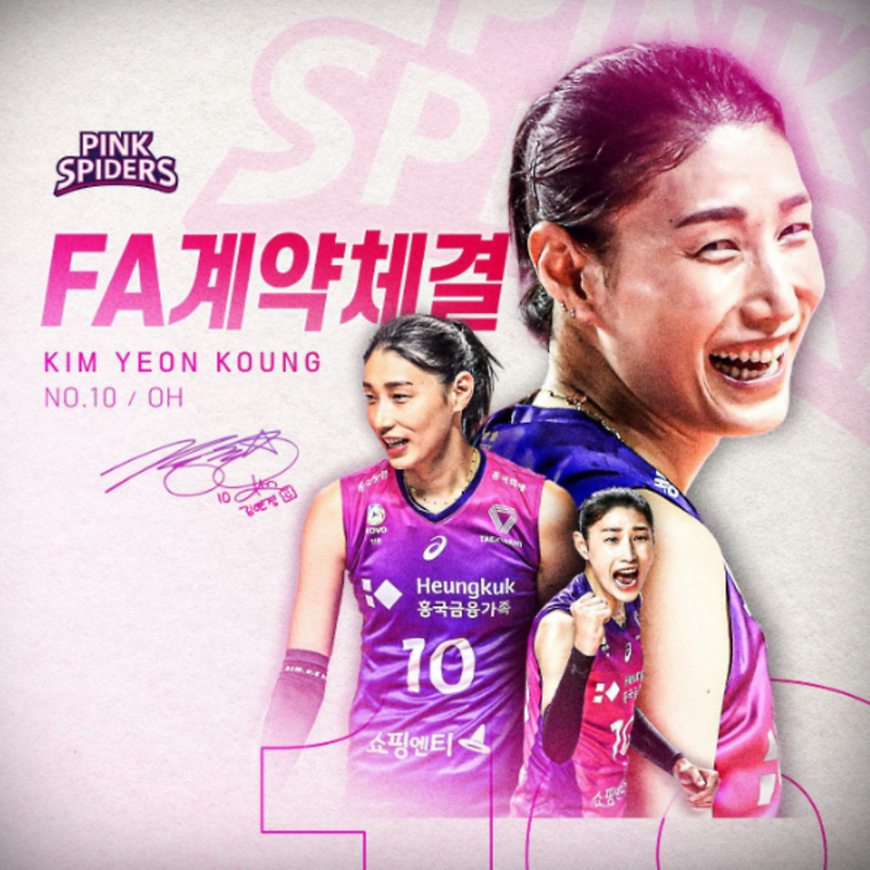 김연경 흥국생명과 재계약, 영원한 프랜차이즈스타로 남게 되었다!!(김연경흥국, 김연경fa, 연봉, 보수총액, 김수지, 아본단자, 박정아)
