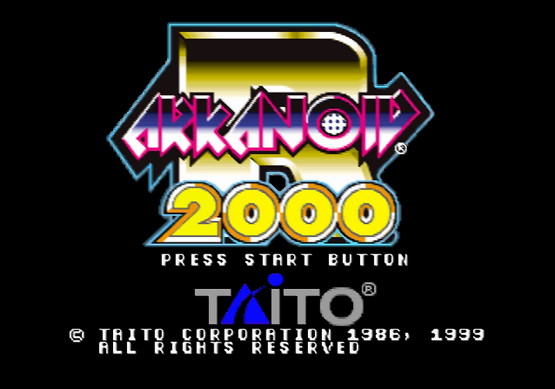 타이토 / 벽돌깨기 - 알카노이드 R 2000 アルカノイドR2000 - Arkanoid R 2000 (PS1 - iso 다운로드)