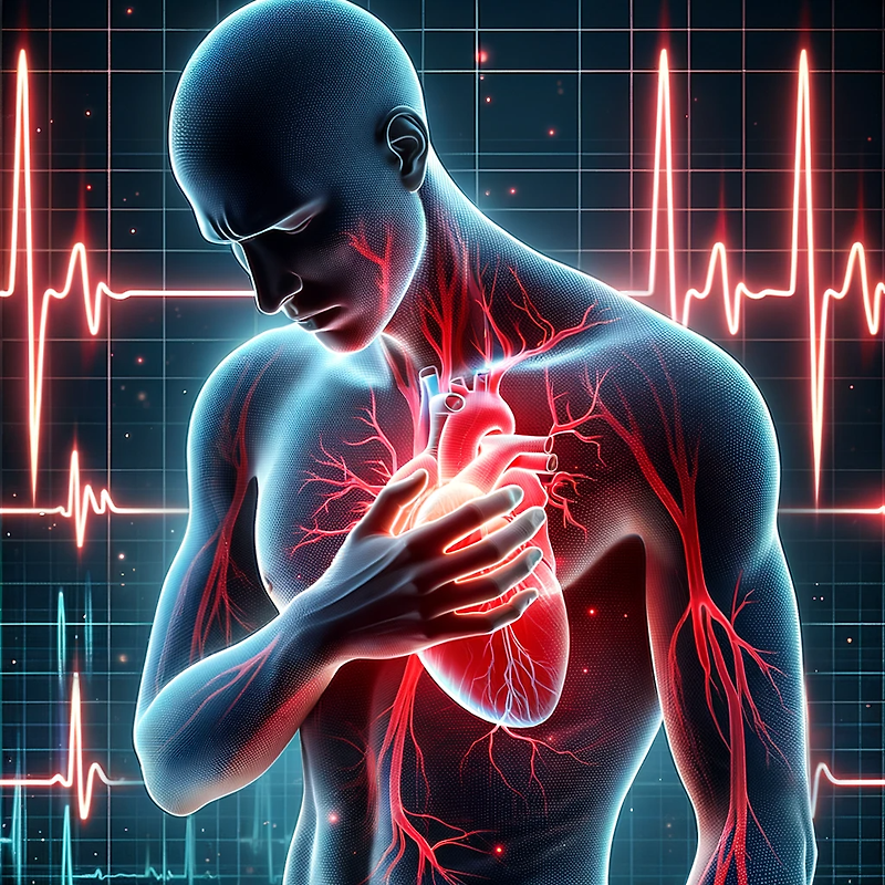 심근경색의 가슴통증(흉통)과 호흡곤란 증상