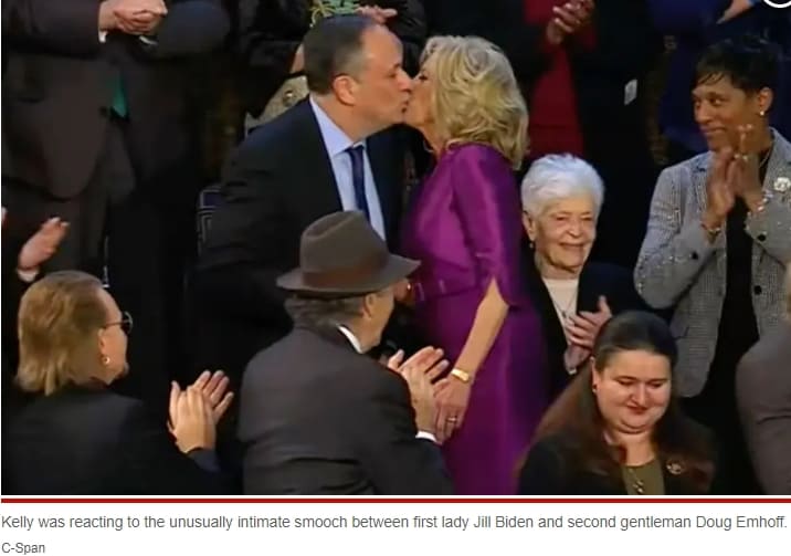 질 바이든, 부통령 카말라 해리스 남편과 입 키스 논란 VIDEO:Megyn Kelly on the “Secondhand Uncomfortable” Kiss Between Dr. Jill Biden & Kamala Harris' Husband