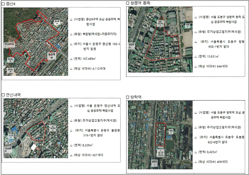 증산4구역 등 4곳 예정지구 최초 지정...후속사업도 탄력