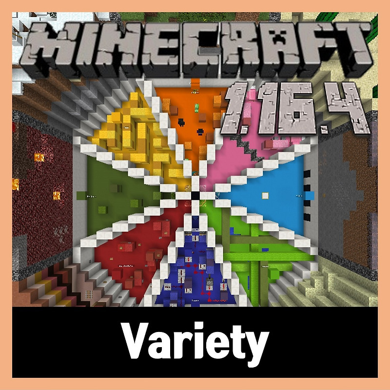 마인크래프트 1.16.4 탈출맵 Variety