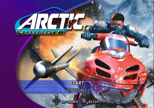 아틱 썬더 북미판 Arctic Thunder USA (플레이 스테이션 2 - PS2 - iso 다운로드)