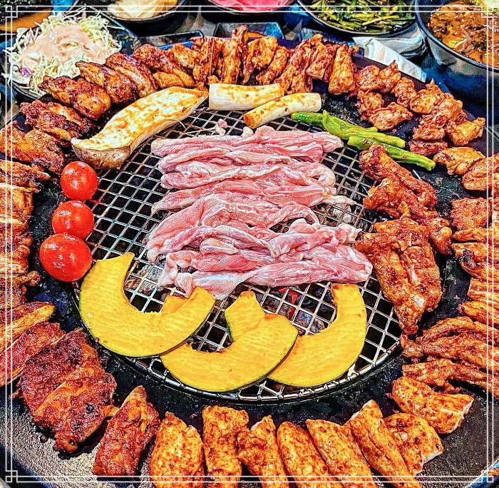 돈쭐내러왔습니다 제주식 모자반 숯불 닭갈비 챔보 게스트 제주 공항 연동 추천 가게 양념닭갈비, 소금 구이, 닭목살, 안창살 86회 방송 정보