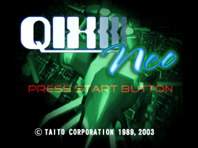 TAITO - 퀵스 네오 북미판 Qix Neo USA (플레이 스테이션 - PS - iso 다운로드)