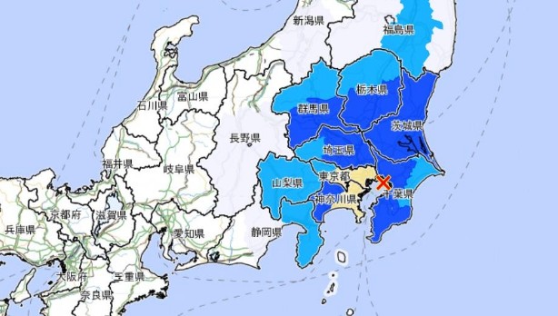 일본 도쿄 지진 규모 4.8, 여행 가능 여부, 쓰나미 우려?