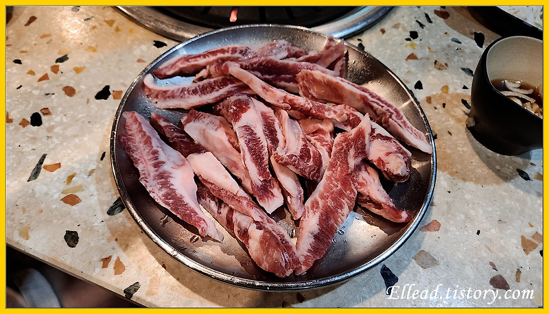 <서래마을 카페거리 맛집> 육갑식당 : 갈매기살 / 돼지갈비