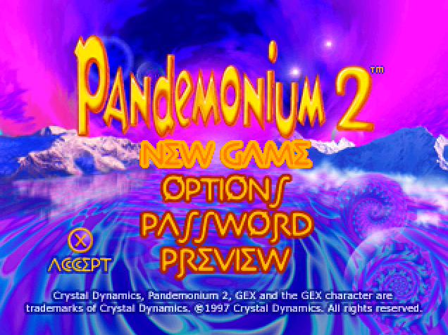 Midway - 펜더모니엄 2 북미판 Pandemonium 2 USA (플레이 스테이션 - PS - iso 다운로드)