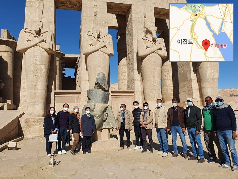 무너진 이집트 룩소 라메세움 신전 복원사업 참여한다 [문화재청] VIDEO: S. Korea to restore gateway of ancient Egyptian temple in Luxor