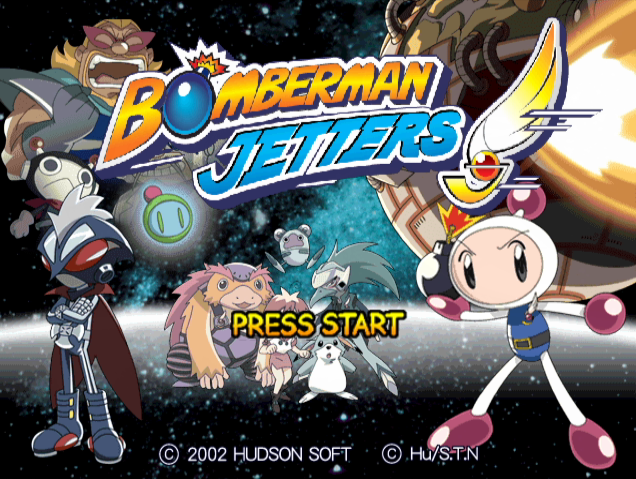 허드슨 소프트 (Hudson Soft) - 봄버맨 제타즈 북미판 Bomberman Jetters USA (게임큐브 - GC - iso 다운로드)
