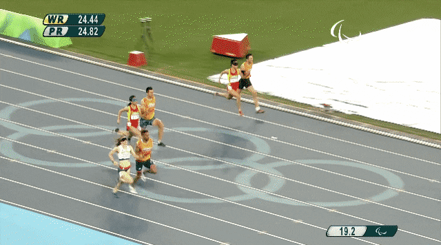 (패럴림픽) 시각장애인이 달리기하는법