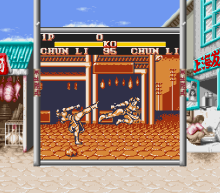 스트리트 파이터 2 (ストリートファイターII - Street Fighter II) GB - FTG (대전격투)