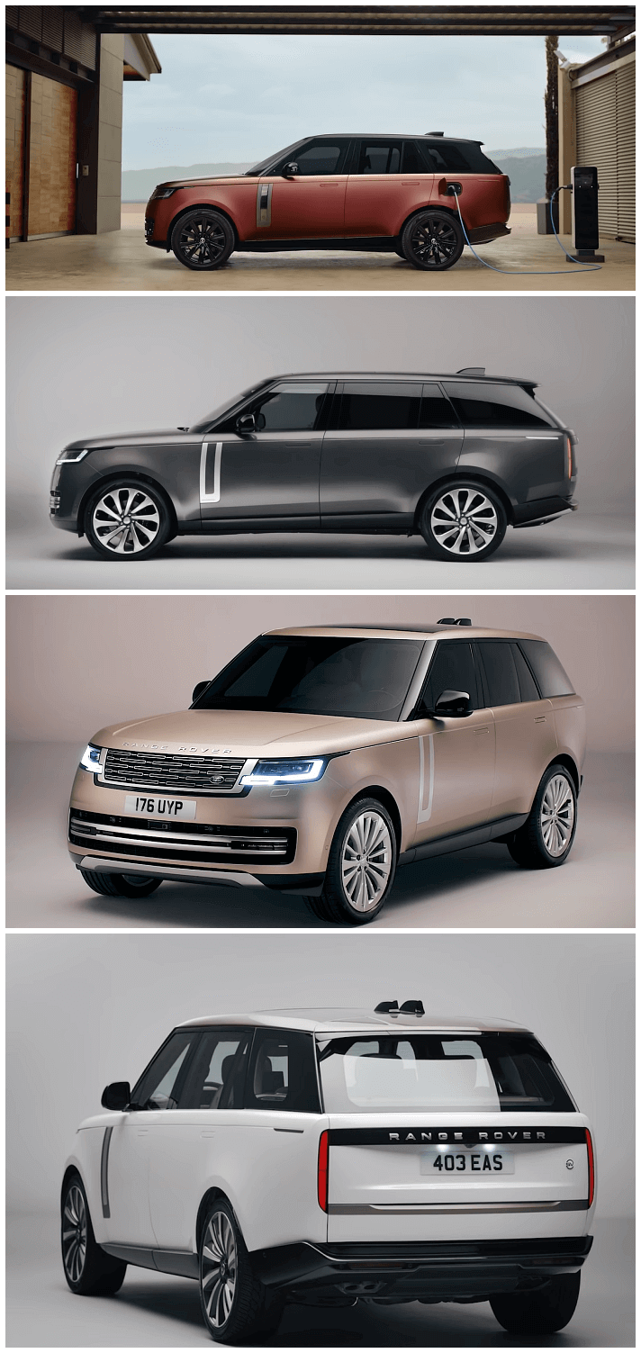 Luxury SUV 2022 range rover interior exterior king's return.