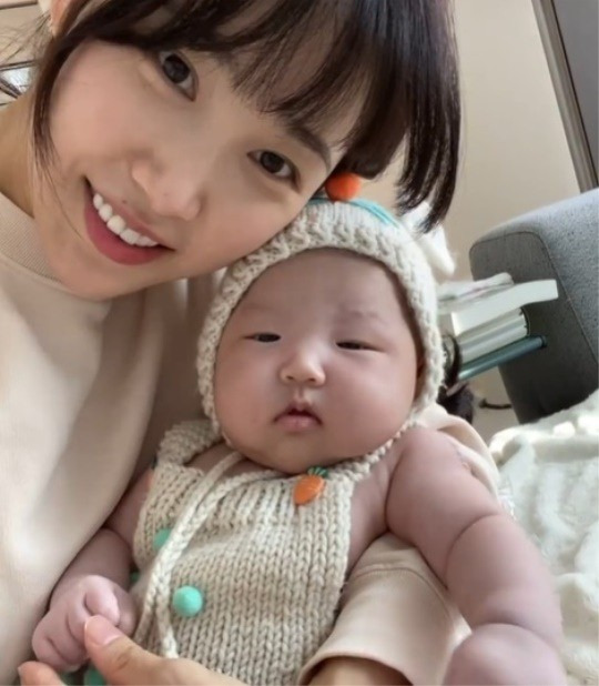 최희, 딸 낳고 10kg '폭풍 감량'하더니…부쩍 어려진 미모