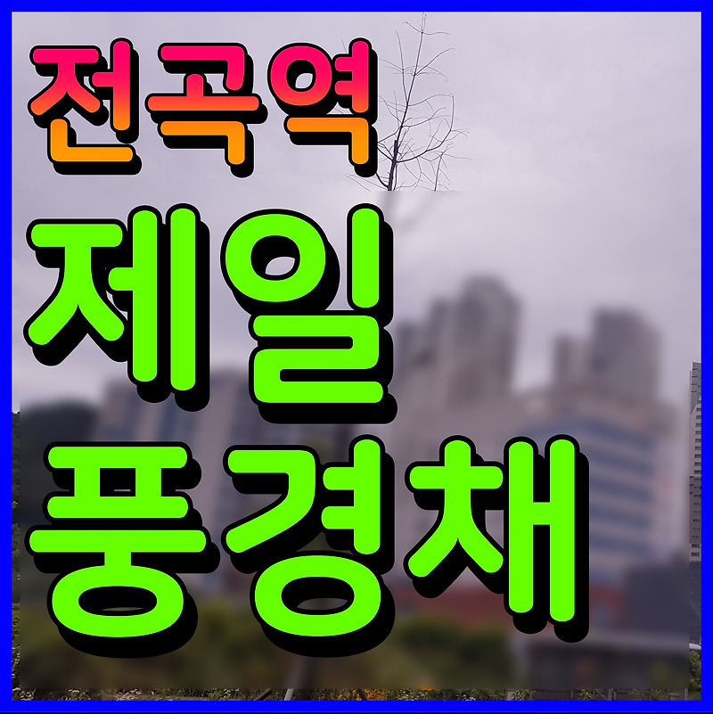 1호선 전곡역 제일풍경채 리버파크 아파트 경기도 연천 분양 정보