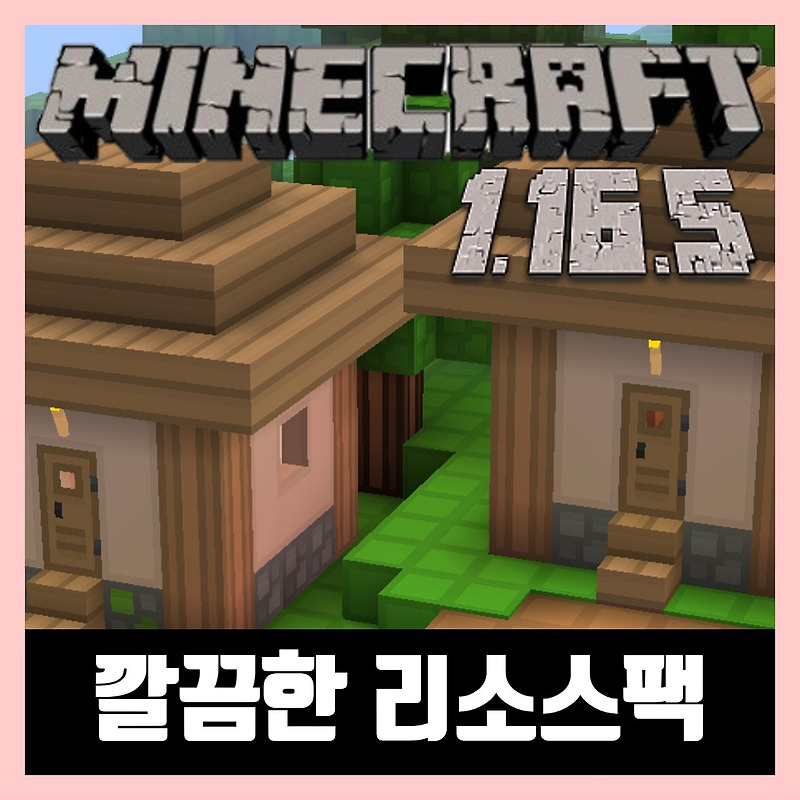 마인크래프트 1.16.5 심플 깔끔한 리소스팩 Rodrigo's Pack