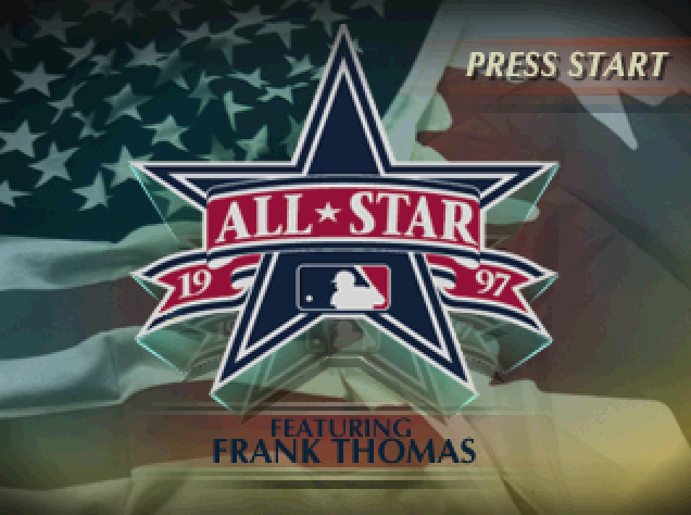 Acclaim - 올스타 베이스볼 '97 피처링 프랭크 토마스 북미판 All-Star Baseball 97 featuring Frank Thomas USA (플레이 스테이션 - PS - iso 다운로드)