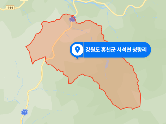 강원도 홍천군 서석면 청량리 목조주택 화재사고 (2021년 1월 24일)