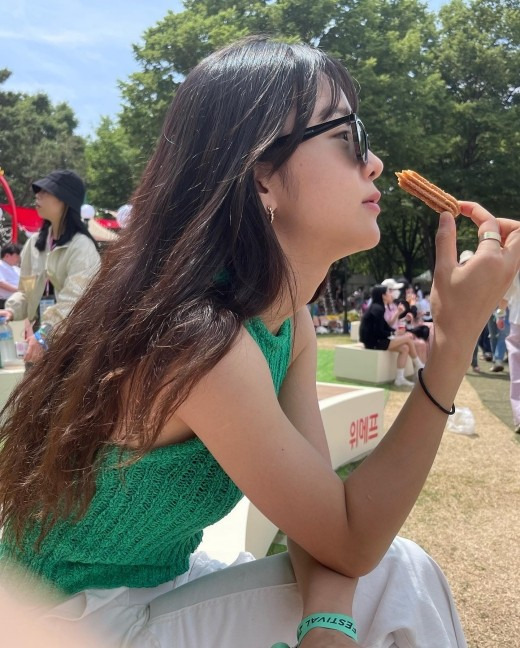 송소희, 과감한 민소매 패션! 