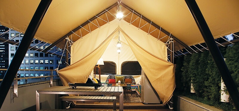 코로나 장기화로 각광받는 글램핑(Glamping)...초보 캠핑자에 추천