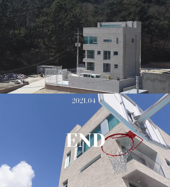 '김무열 ' 윤승아, 양양 죽도해변 133평 4층 집 내부도 공개 '농구장▷숙박 위한 룸까지'