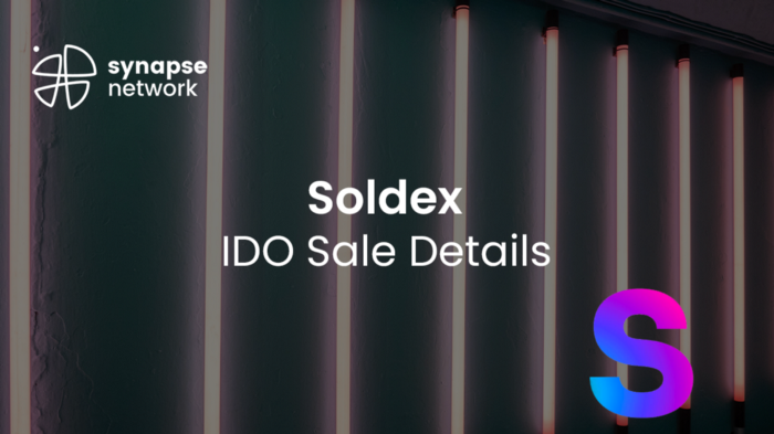 [Synapse Network] Soldex IDO 세일 디테일