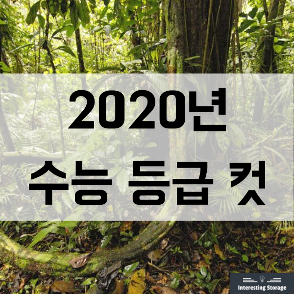 2020 수능 등급컷 예상