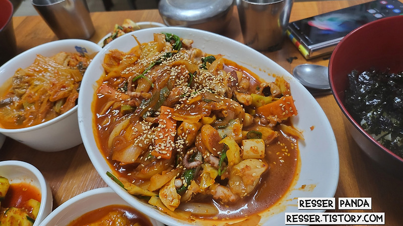 [초량 맛집] 맛하나 끝내주는 초량역 정식집, '일미정' 낙지볶음 후기