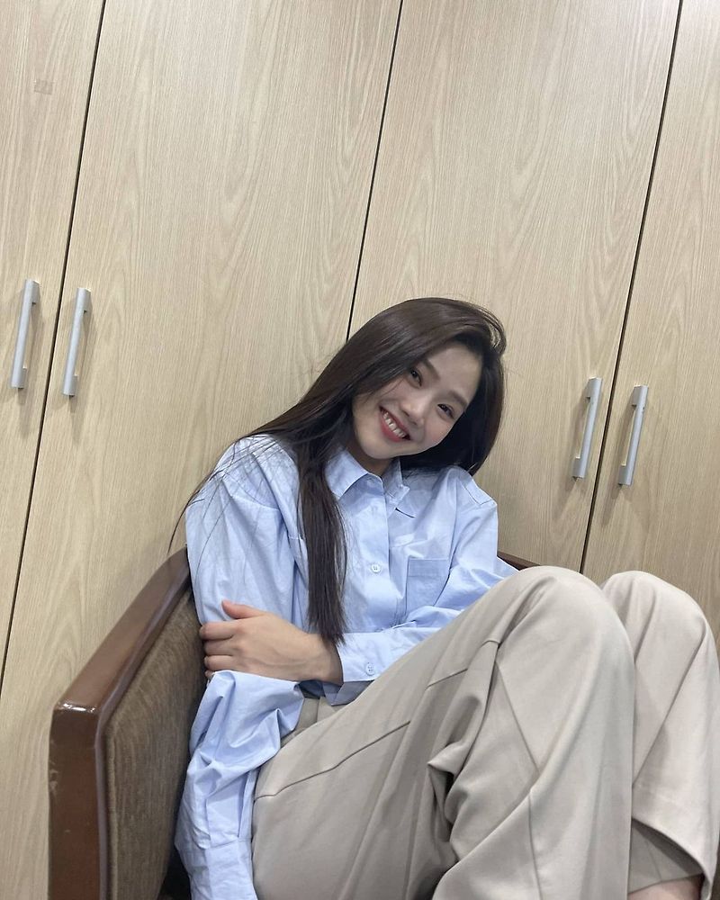 오마이걸 효정 인스타그램 셀카 사진