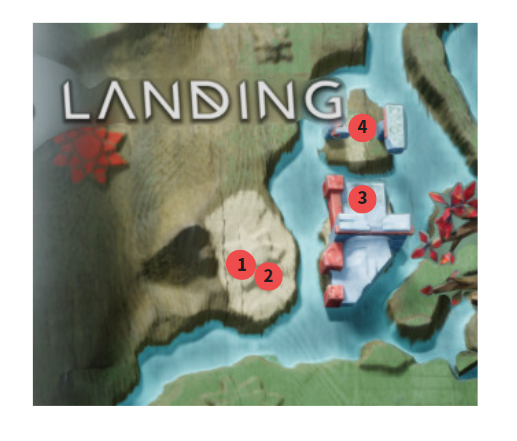 갓 오브 워 라그나로크 / 순례자의 상륙지 공략 및 지도 100%