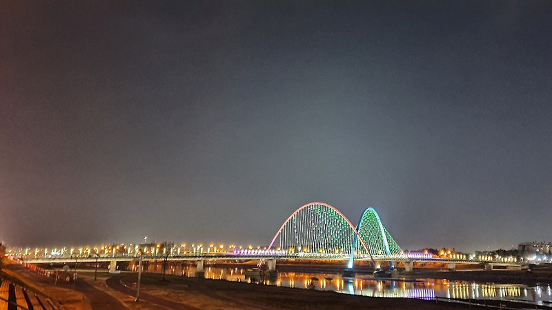 대전 야경 드라이브 명소 - 엑스포다리
