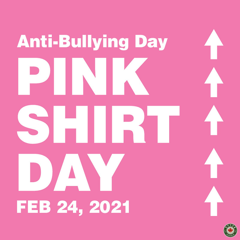 핑크 셔츠 데이 Pink Shirt Day 학교폭력 예방의 날
