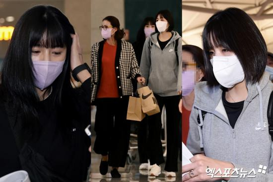'학교폭력 논란' 이재영-이다영 자매 '야반도주하 듯 침묵의 그리스 출국' [화보]