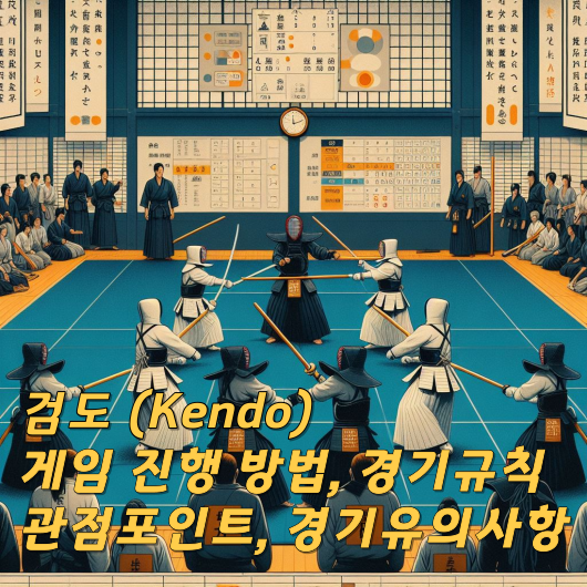 검도 (Kendo) 게임 진행 방법, 경기규칙, 관점포인트, 경기유의사항 알아보기