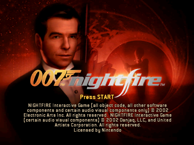 일렉트로닉 아츠 (Electronic Arts) - 007 나이트파이어 북미판 007 Nightfire USA (게임큐브 - GC - iso 다운로드)