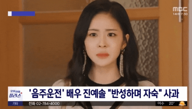 음주운전 진예솔 나이 인스타 차 결혼 남편 프로필 자동차 소속사 작품활동 자필 사과문 (+내일도 복숭아)
