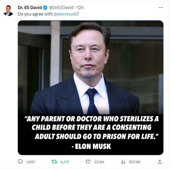 Do you agree with @elonmusk?