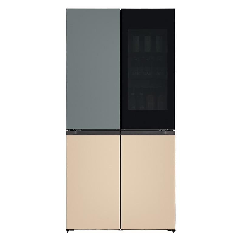 LG전자 LG오브제컬렉션 양문형 냉장고 보타닉 샌드 M620FBS351 613L 방문설치
