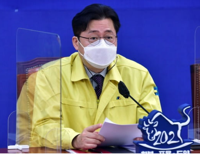 3기 신도시 지정 취소 가능성 제기 더불어 민주당 홍익표 정책위의장