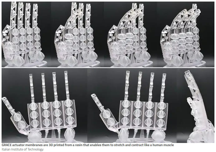 자신 보다 1000배 무거운 물체를 들어 올리는 로봇 손  VIDEO:These artificial muscles can lift up to 1000 times their own weight