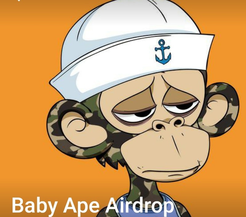 613(1) Baby ape 에어드랍 10000 즉시 출금!