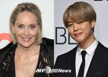 샤론 스톤, '베이비 모찌' 방탄소년단 지민 향한  