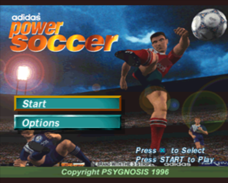 PS1 - Adidas Power Soccer (USA - 받기)