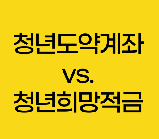 청년희망적금 청년도약계좌 :: 중복, 해지 또는 만기 후 가입